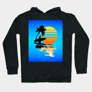 Surfing Sunrise Hoodie